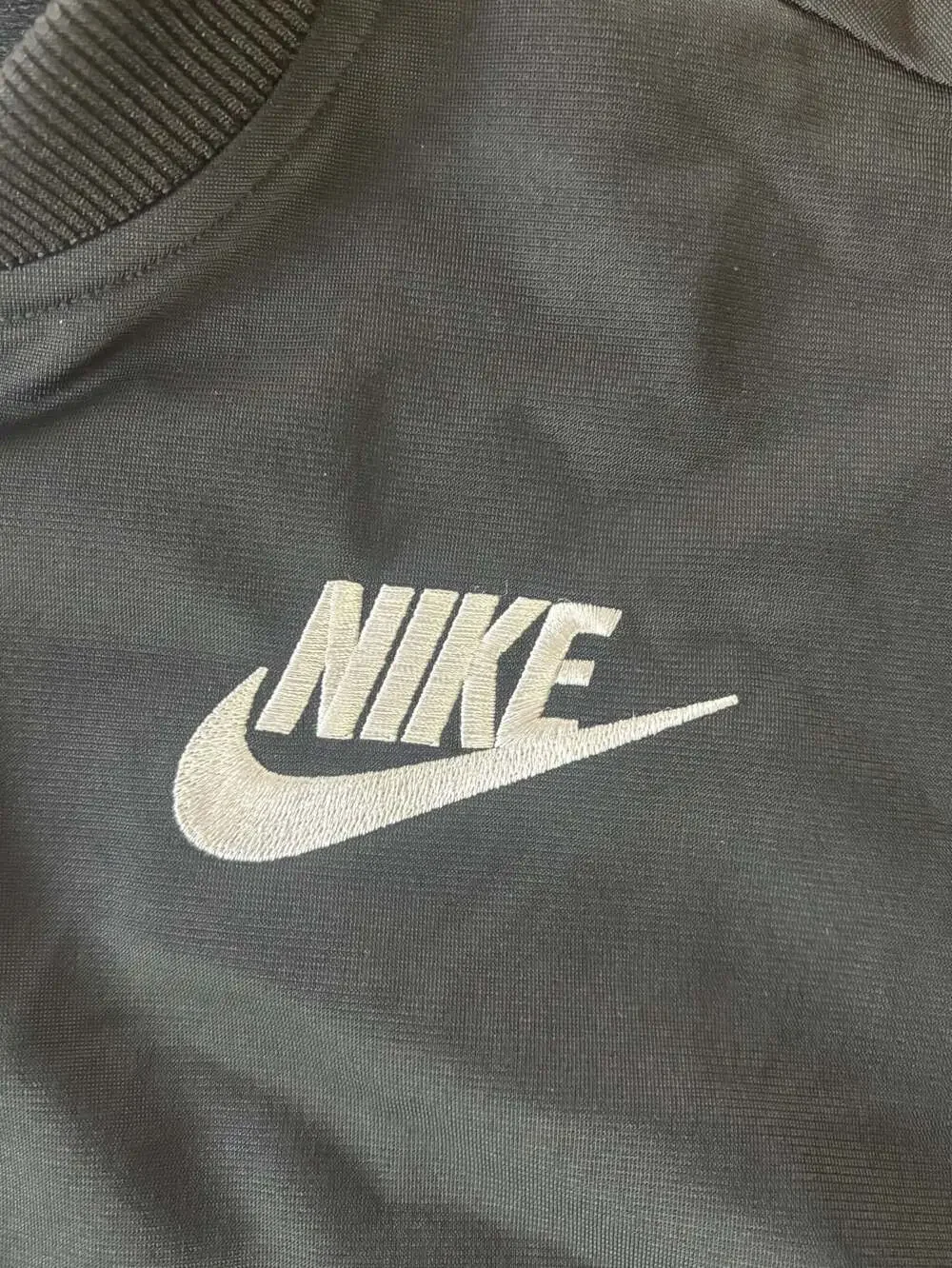 Nike Girls Tricot Tape Full-Zip Tracksuit Jacket CU8374-010